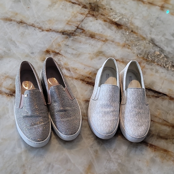 Michael Kors Women's Slip-On Sneakers Bundle - Picture 1 of 8